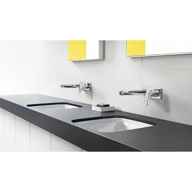 Смеситель для раковины, однорычажный Hansgrohe Logis (цвет - хром) 71220000 71220000 &mdash; фото в Esantehnika