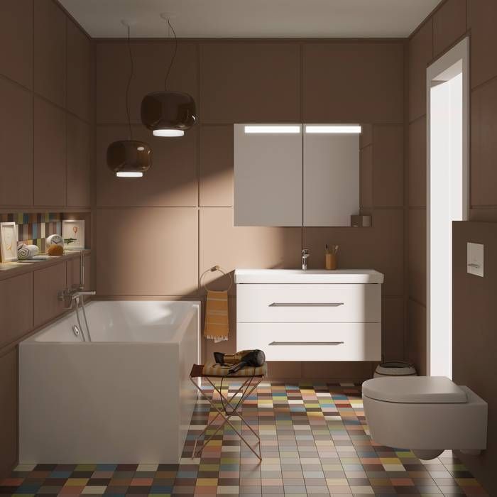 Подвесной унитаз с крышкой Villeroy&Boch Avento (5656HR01) 5656HR01 &mdash; фото в Esantehnika