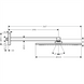 Верхній душ Axor ShowerSolutions 350 1jet з кронштейном 26034000 26034000 &mdash; фото в Esantehnika