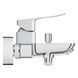 Набір GROHE QuickFix Flex Vitalio Comfort Cube зі змішувачем для ванни Dice, хром/чорний (UA203170101) UA203170101 &mdash; фото в Esantehnika