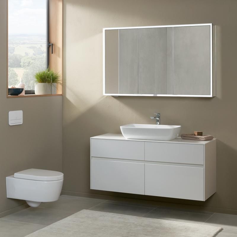 Раковина накладна на стільницю Villeroy & Boch Artis 58 х 38 х h15 см, white alpin 41725801 41725801 &mdash; фото в Esantehnika