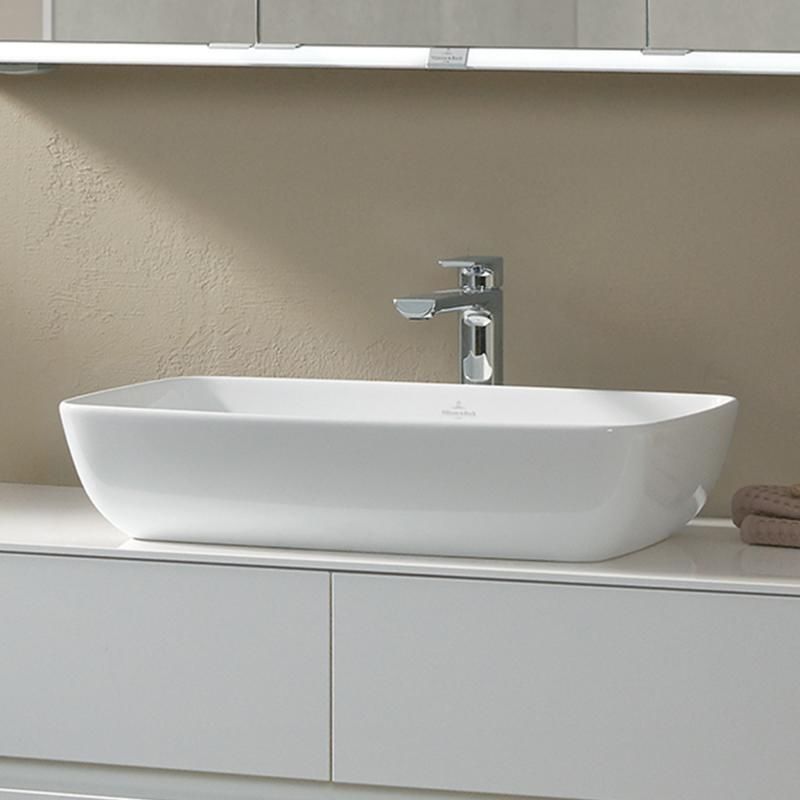 Раковина накладна на стільницю Villeroy & Boch Artis 58 х 38 х h15 см, white alpin 41725801 41725801 &mdash; фото в Esantehnika