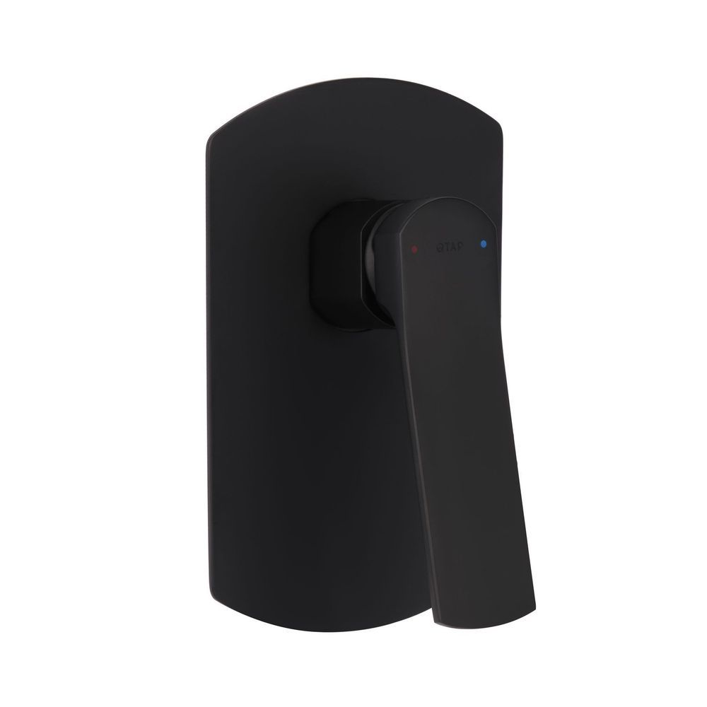Смеситель для душа Qtap Slavonice скрытого монтажа QTSLA267BLM45903 Black Matt QTSLA267BLM45903 &mdash; фото в Esantehnika