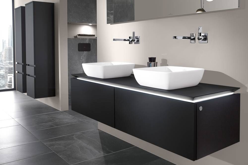 Раковина накладная на столешницу Villeroy & Boch Artis 41 х 41 х h15 см, white alpin 41784101 41784101 &mdash; фото в Esantehnika