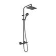 Душова система з термостатом Hansgrohe Vernis Shape EcoSmart (колір - чорний матовий) 26097670