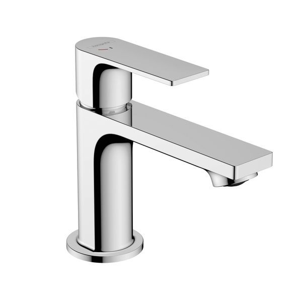 Змішувач для раковини 80 CoolStart Hansgrohe Rebris E (колір - хром), з металевим донним клапаном 72585000 72585000 &mdash; фото в Esantehnika