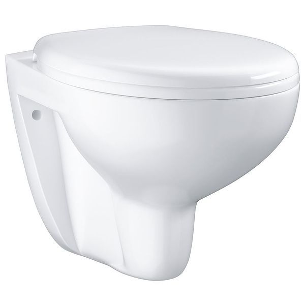 Безободковий унітаз з сидінням GROHE BAU CERAMIC 39427000+39493000 39427000+39493000 &mdash; фото в Esantehnika