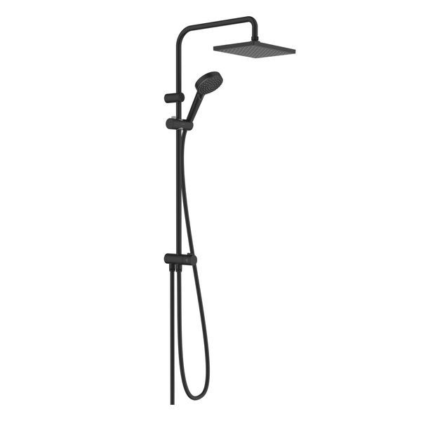 Душевая система без смесителя Hansgrohe Vernis Shape (цвет - чёрный матовый) 26282670 26282670 &mdash; фото в Esantehnika