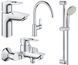 Набір змішувачів 4 в 1 GROHE BAU LOOP NEW UA123225K0 UA123225K0 &mdash; фото в Esantehnika