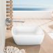 Раковина накладная на столешницу Villeroy & Boch Artis 41 х 41 х h15 см, white alpin 41784101 41784101 &mdash; фото в Esantehnika