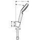 Душевой набор (гарнитур) Hansgrohe Crometta 26567400 26567400 &mdash; фото в Esantehnika