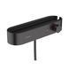 Термостат с душевым набором Hansgrohe WallStoris ShowerTablet Select 400 чёрный матовый (24250670) 24250670 &mdash; фото в Esantehnika