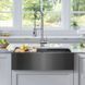 Кухонна мийка Kraus Kore 835x514 мм сірий KWF210-33/PGM KWF210-33/PGM &mdash; фото в Esantehnika