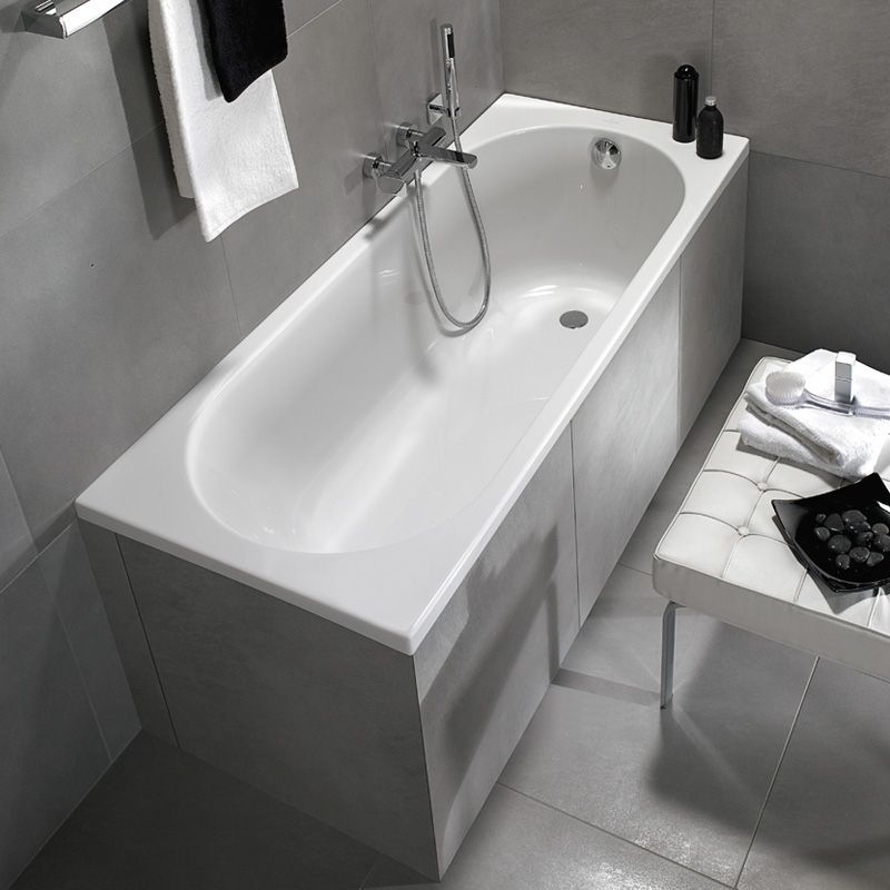 Ванна акрилова Villeroy & Boch O.NOVO 170X75 UBA170CAS2V-01 (без ніжок) UBA170CAS2V-01 &mdash; фото в Esantehnika