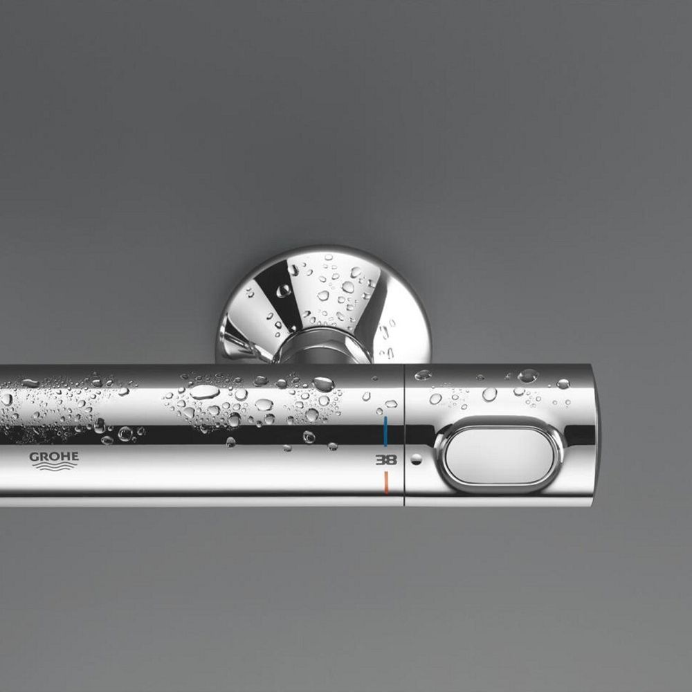 Комплект для ванны с термостатом Grohe QuickFix Precision Flow&Vitalio Start System 200 (UA202908TR) UA202908TR &mdash; фото в Esantehnika