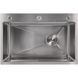 Мийка для кухні інтегрована Lidz Handmade H6845 Brushed Steel 3,0/1,0 мм LDH6845BRU49455 LDH6845BRU49455 &mdash; фото в Esantehnika