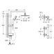 Комплект для ванны с термостатом Grohe QuickFix Precision Flow&Vitalio Start System 200 (UA202908TR) UA202908TR &mdash; фото в Esantehnika