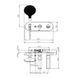 Смеситель для ванны настенный Bossini Apice (цвет - хром) Z00557000030005 Z00557000030005 &mdash; фото в Esantehnika