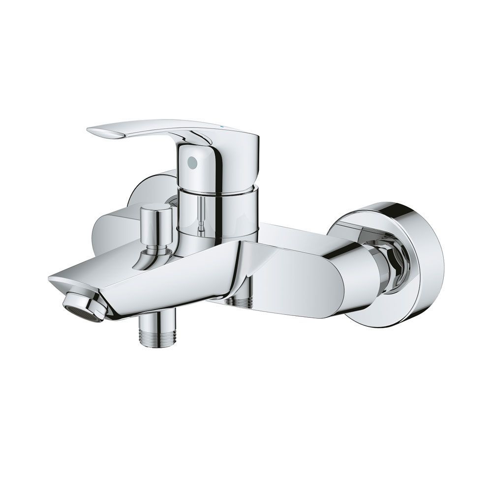 Комплект змішувачів для ванної Grohe Eurosmart 3в1, без донного клапана, хром (UA123246M3) UA123246M3 &mdash; фото в Esantehnika