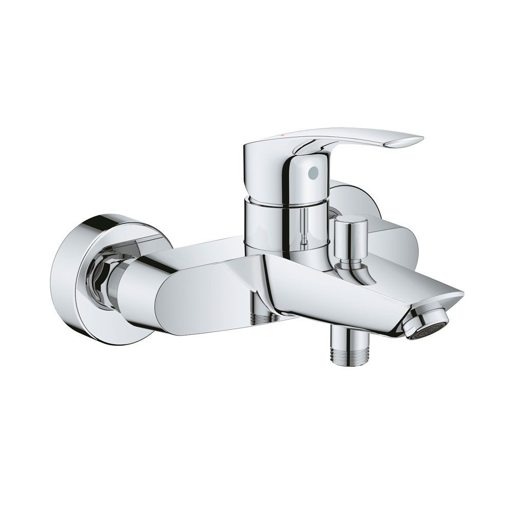 Комплект змішувачів для ванної Grohe Eurosmart 3в1, без донного клапана, хром (UA123246M3) UA123246M3 &mdash; фото в Esantehnika