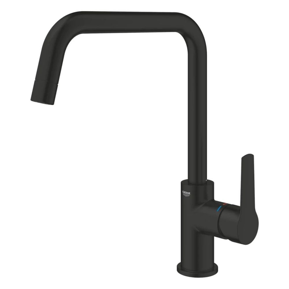 Смеситель для кухни Grohe Start QuickFix черный матовый 304702430 304702430 &mdash; фото в Esantehnika