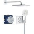 Душова система прихованого монтажу з термостатом Grohe QuickFix Precision SmartControl (34876000) 34876000 &mdash; фото в Esantehnika
