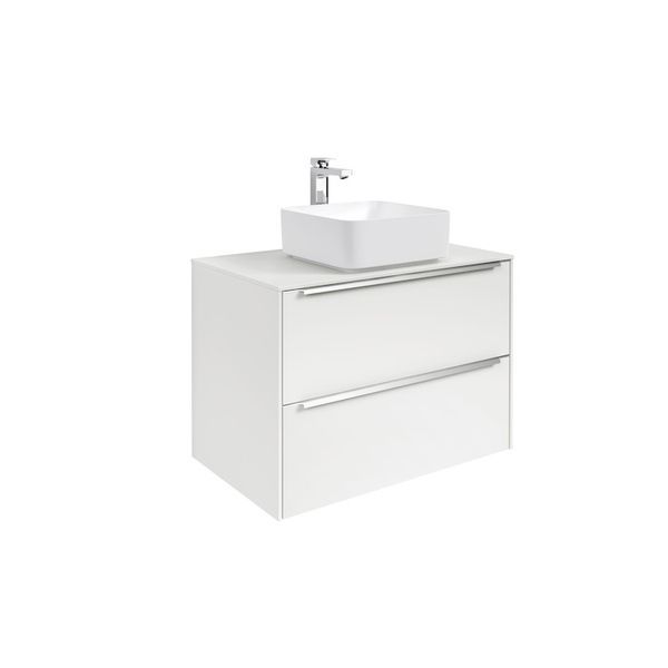 Тумба Roca Inspira 800 х 498 х 674 мм (колір обробки - 806 блискучий білий) A851080806 A851080806 &mdash; фото в Esantehnika
