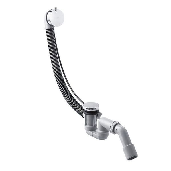 Слив-перелив Hansgrohe Flexaplus (цвет - хром) 58150000 58150000 &mdash; фото в Esantehnika