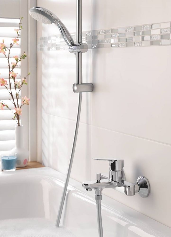 Змішувач для ванни Grohe Bau Edge 23605000 23605000 &mdash; фото в Esantehnika