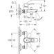 Набір змішувачів для ванни 3 в 1 Grohe Bauloop New M-Size UA123215M0 (23762001+23603001+27598001) UA123215M0 &mdash; фото в Esantehnika