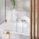 Смеситель для ванны Grohe Cubeo (1018130000) 1018130000 &mdash; фото в Esantehnika