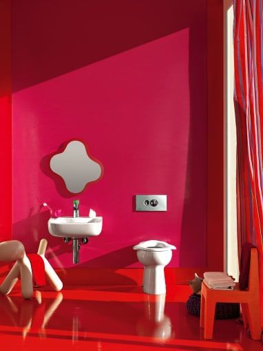 Раковина подвесная детская 45 х 41 см Laufen Flora Kids H8150310001041 H8150310001041 &mdash; фото в Esantehnika