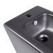 Унитаз напольный Robin Ultra Quiet QT13226083AMB 660x360x855 Black с Биде напольное Robin QT13442141CMB 565x360x405 Black QT13226083AMB47928 &mdash; фото в Esantehnika
