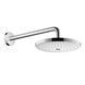Верхний душ с держателем Hansgrohe Raindance Select S &Oslash; 240 мм (цвет - хром/белый), EcoSmart 9 л/мин 26470400 26470400 &mdash; фото в Esantehnika