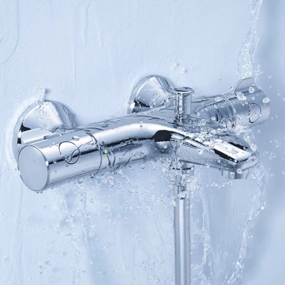 Комплект смесителей для ванной комнаты с термостатом Grohe QuickFix Grohtherm&Start (UA202304TS) UA202304TS &mdash; фото в Esantehnika