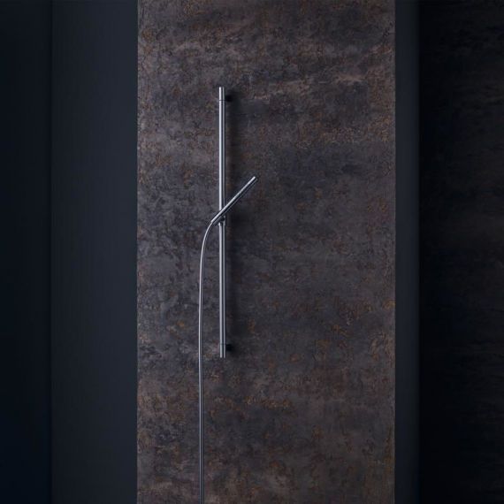 Душовий гарнітур зі штангою Hansgrohe Axor Starck хром 27980000 27980000 &mdash; фото в Esantehnika