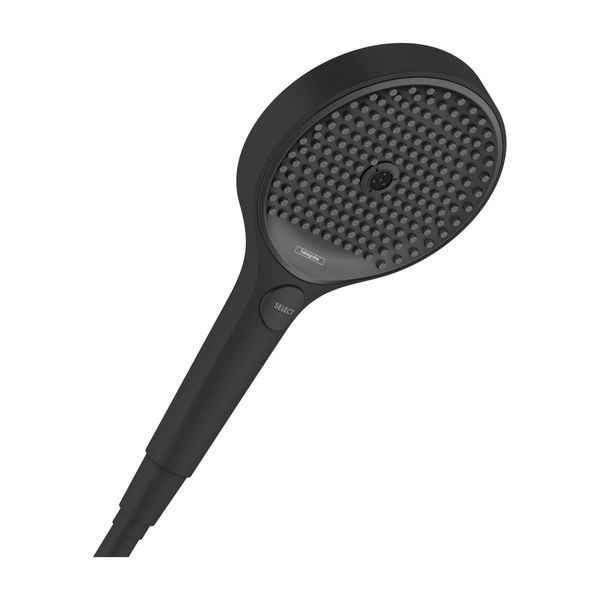 Лейка для душа Hansgrohe Rainfinity (цвет - чёрный матовый), 3 типа струи 26864670 26864670 &mdash; фото в Esantehnika