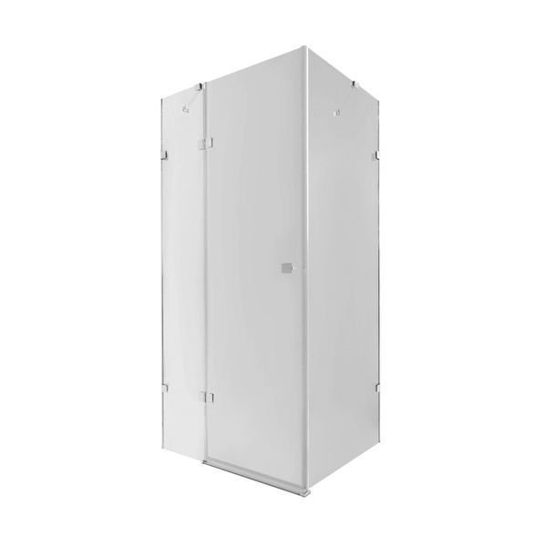 Кабіна для душу прямокутна кутова без піддону Q-TAP Capricorn 97x77x190см прозоре скло 6мм профіль хром CAPCRM1018RC6 CAPCRM1018RC6 &mdash; фото в Esantehnika