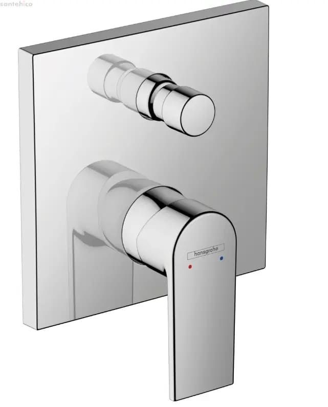 Душевая система скрытого монтажа Hansgrohe Vernis Shape хром 71281000 71281000 &mdash; фото в Esantehnika