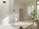 Верхний душ &Oslash;260 мм Hansgrohe Pulsify, 1 вид струи (цвет - белый матовый) 24140700 24140700 &mdash; фото в Esantehnika