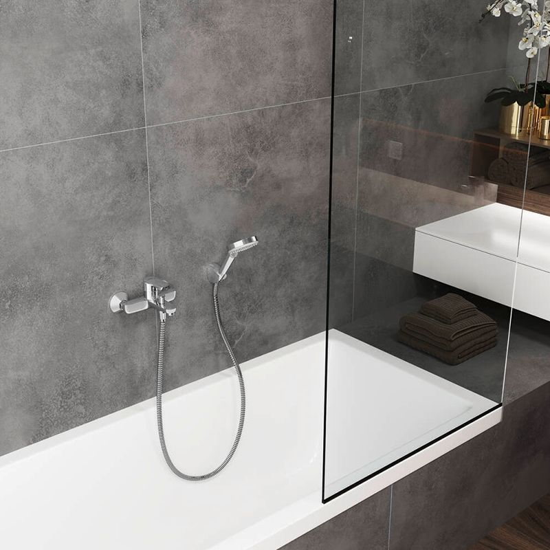 Змішувач для ванни Hansgrohe Vernis Blend (колір - хром) 71440000 71440000 &mdash; фото в Esantehnika