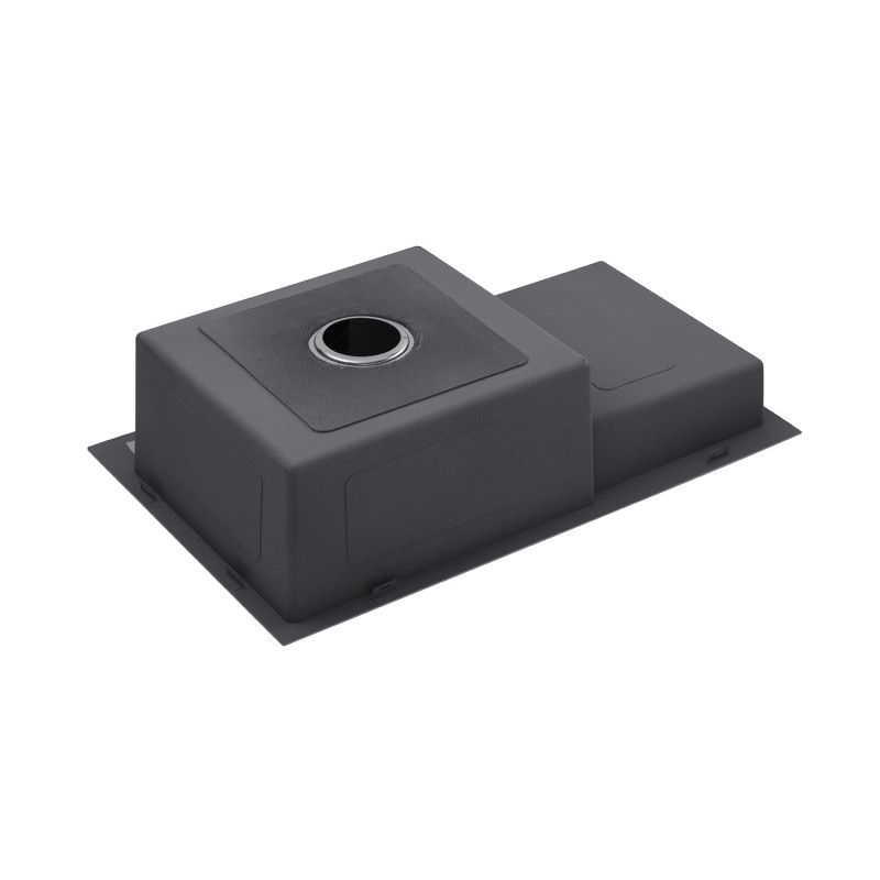 Кухонная мойка из нержавеющей стали Kroner PVD Schwarze - 7848LHM черная (CV030023) CV030023 &mdash; фото в Esantehnika