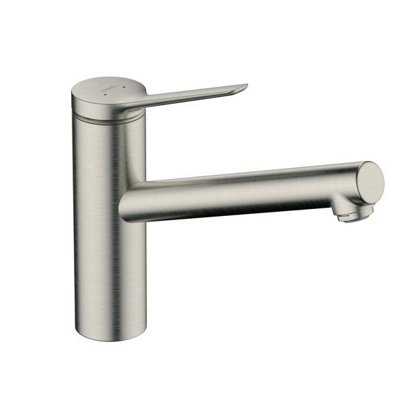 Кухонний змішувач Hansgrohe Zesis M33 (колір - сталь) 74802800 74802800 &mdash; фото в Esantehnika