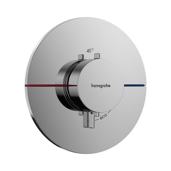 Термостат на 1 споживач Hansgrohe ShowerSelect Comfort S (колір - хром) 15559000 15559000 &mdash; фото в Esantehnika