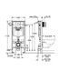 Система инсталляции для унитаза Grohe Rapid Sl 3-в-1 с клавишей Skate Cosmopolitan альпийский белый 38772SH0 38772SH0 &mdash; фото в Esantehnika
