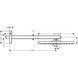 Верхний душ с тропическим душем Hansgrohe Raindance E 1jet EcoSmart 26239000 26239000 &mdash; фото в Esantehnika