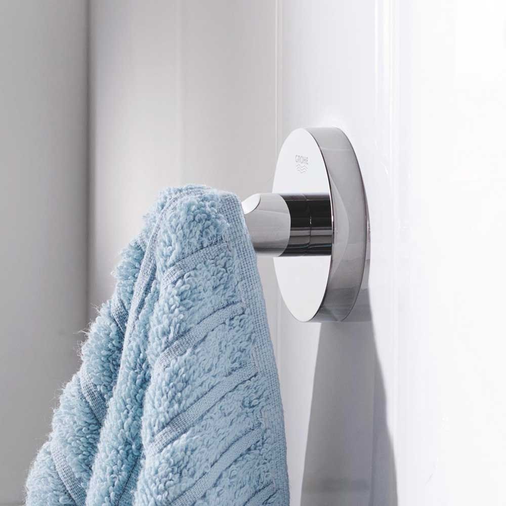 Крючок Grohe QuickFix Start, хром 41173000 41173000 &mdash; фото в Esantehnika