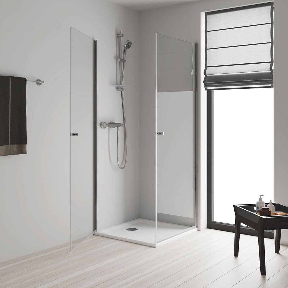 Термостат для душа с душевым гарниуром Grohe QuickFix Precision Feel (цвет - хром) 34791000 34791000 &mdash; фото в Esantehnika