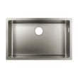 Встраиваемая кухонная мойка Hansgrohe S71 S719-U660 (цвет - нержавеющая сталь) 660 43428800 43428800 &mdash; фото в Esantehnika