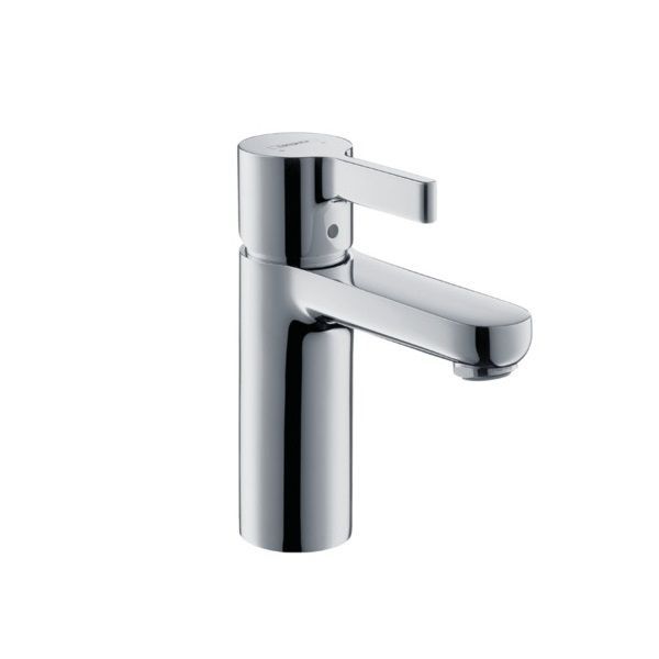 Змішувач для раковини, одноважільний Hansgrohe Metris S (колір - хром), з донним клапаном 31060000 31060000 &mdash; фото в Esantehnika